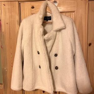 Faux Furr/fluffy Jacket